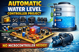 Automatic Water Level Controller Project