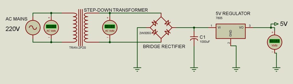 Linear power supply circuit