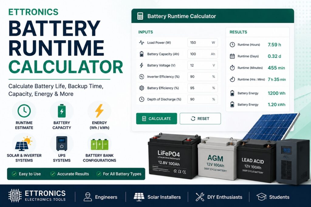 battery runtime calculator