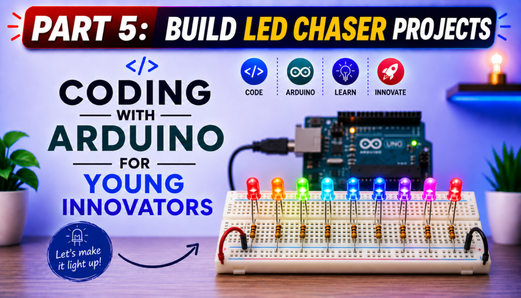 LED Chaser Circuit project